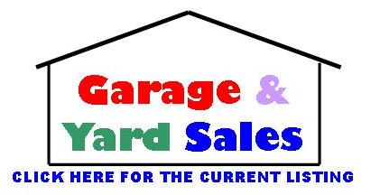 Garage and yard sales